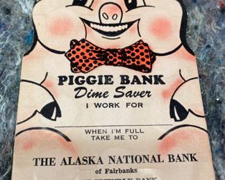 Old Alaska National Bank Silver Dime Book