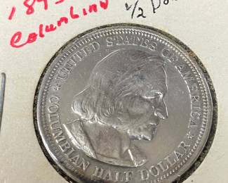 1893 Columbian Expo Half Dollar