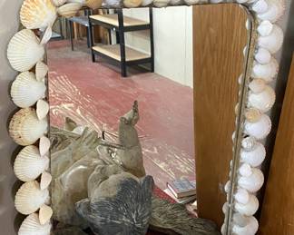 Seashell Border Mirror