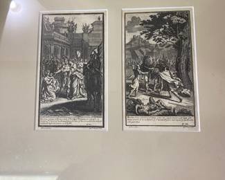 Early Framed Etchings