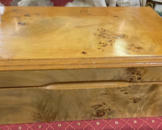 Burled Wood Box