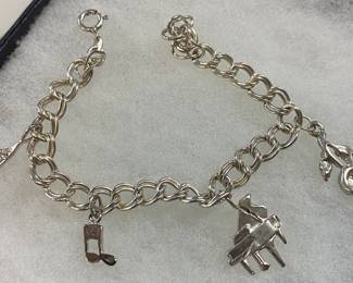 Sterling Charm Bracelet