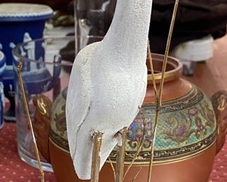 Carved Bird Signed Riddle Charleston, S.C.