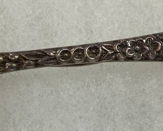 Sterling Spoon Brooch