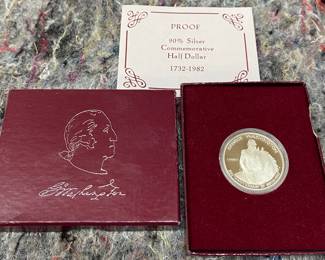 1982 Washington Silver Half Dollar