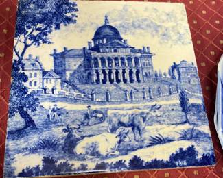 Early Minton's China Works Tile