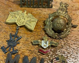 British Police and Military Badges