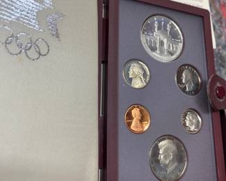 1984 Prestige Silver Olympic Set
