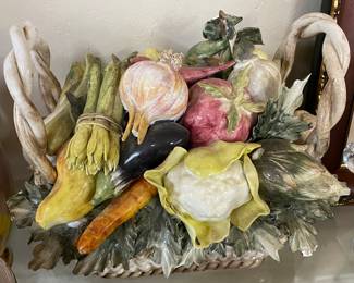 Large Italian Capodimonte Centerpiece