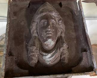 Antique Metal Architectural Decor