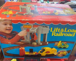 Fisher Price Lift & Load Railroad