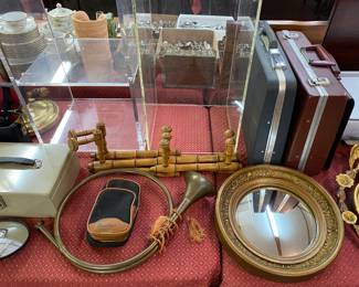 Acrylic Stands, Brass Horn