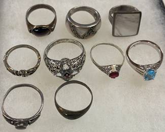 Sterling Rings