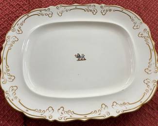 Antique Coat of Arms Ironstone Platter