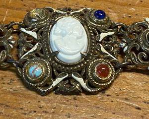 Costume Cameo Style Bracelet