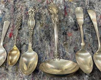 Assorted Coin Silver and Sterling