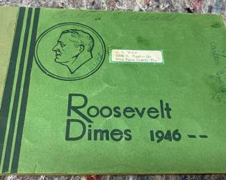 Roosevelt Silver Dime Book