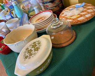 Pyrex, Pie Plate, Kitchenware