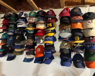 LOTS OF BALL CAPS! 