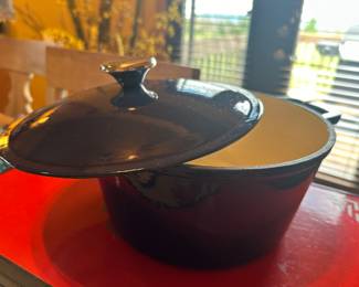 Sur La Table Enamel/ Cast Iron Dutch Oven