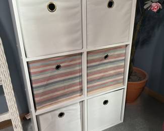 Storage Cabinet w/ 6 Bins