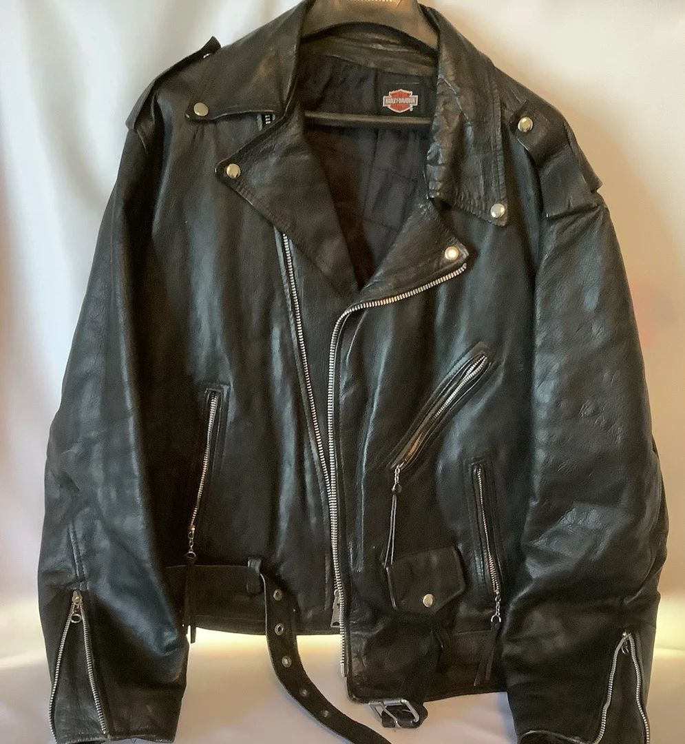  01 Harley Davidson Leather Jacket L
