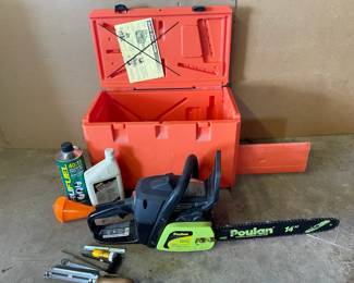 Poulan 14 Inch 2 Cycle Gas Chainsaw