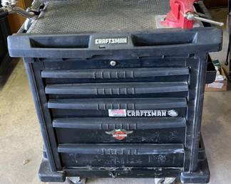 Craftsman Plastic Tool Box with Metric Tools