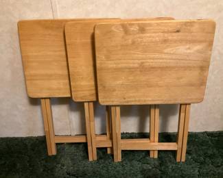 Three TV Trays