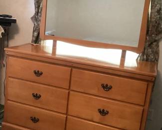 Dresser with Mirror by Armon Mfg. Co.