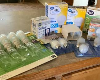 Box of Variety Light Bulbs