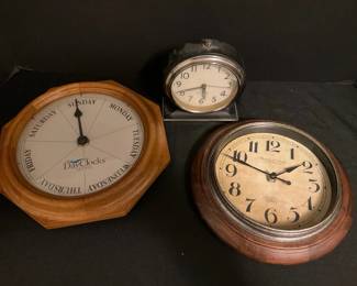 Trio of Clocks