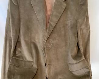 Stanford Corduroy Suit Coat Olive Green