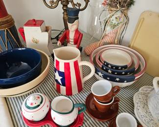 Lots of Red White and Blue!