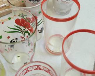 Retro glassware