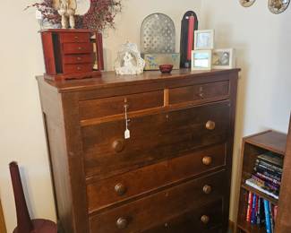 Farm Country furnishings....Beds, dressers, side tables, wooden book shelves and more...