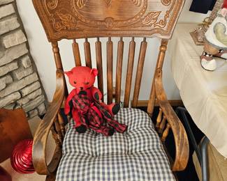 Beautiful antique rocker