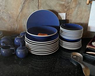 Blue dishes
Dinner plates have sold