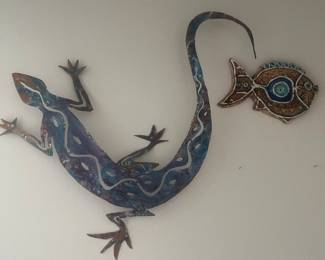 Wall art
Lizard $20
Fish $10