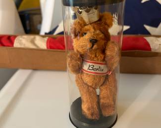 BERLIN TEDDY BEAR with Gold Crown