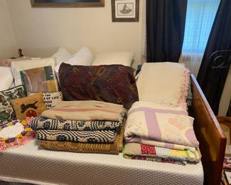 Vintage Quilts and Fabrics