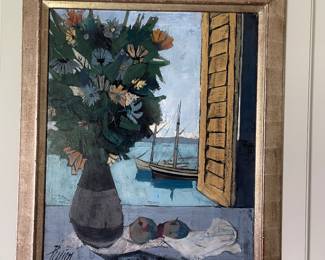 Charles Levier Original Oil Painting