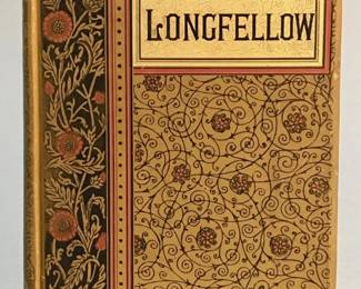 Lot # : 662 - “The Poetical Works of Longfellow” book
