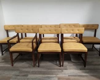 Lot # : 788 - Group of mid century modern dining chairs