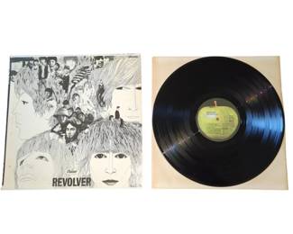 Lot # : 286a - The Beatles: Revolver vintage vinyl record.
