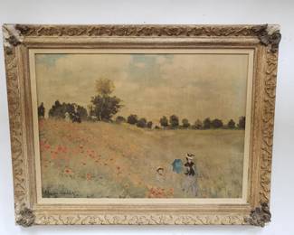 Lot # : 82 - Print on canvas