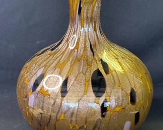Lot # : 704 - Vintage hand blown glass vase
