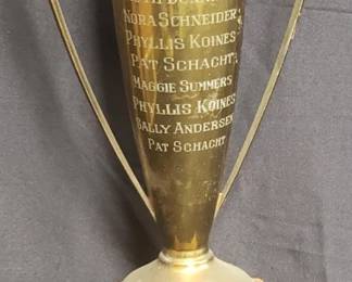 Lot # : 396 - Vintage trophy Annual Low net tourney 1952 -53
