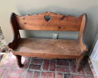 Country Pine Bench