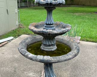 Large Three tier water fountain